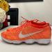 Nike Shoes | Nike Zoom Nike Flynit Zoom Running Sneakers Womens Size 8 | Color: Orange/White | Size: 8