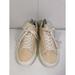 Adidas Shoes | Adidas Suede Upper Courtvantage Sneaker Shoes Clear Brown Chalk White Us W7.5 | Color: Tan/White | Size: 7.5