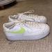 Nike Shoes | Nike Blazer Low Platform Sneakers (Bright Green Swoosh!) | Color: Green | Size: 7.5