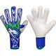 Kaliaaer PWRLITE FaderBlaze Azure Negative Junior Goalkeeper Gloves Size 5