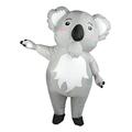 Haofy Koala Inflatable Costume, Inflatable Animal Costumes Funny Clothes Full Body Inflation Waterproof Cartoon Cosplay Clothing for Stage Performance