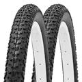 Laxzo ® Pair 29 x 2.00" Tyre ETRTO 50-622 for BMX MTB Mountain Bicycle or Kids Childs Bike Cycle with 29 x 2.00 inch Tyres (Pack of 2)