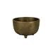 Jamie Young Company Handmade Stainless Steel Decorative Bowl Stainless Steel in Gray/Yellow | 4 H x 6.5 W x 6.5 D in | Wayfair 7RELI-SMAB