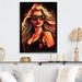 Rosdorf Park Style Icon Portrait I - Print on Canvas Metal in Black/Brown | 32 H x 16 W x 1 D in | Wayfair 47C44B61F85F4813B35D9A74F128CC99