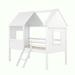 Harper Orchard Kelayres Twin Solid Wood Platform Bed in White | 75.8 H x 44.9 W x 79.9 D in | Wayfair 0B17700AA4A6462D9BF5F92577BDD92B