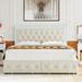 Lark Manor™ Ancuta Velvet Upholstered Platform Bed | 56.7 W x 77.6 D in | Wayfair 24A53C56E6624E648726703070579262
