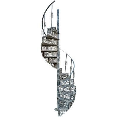 Spindeltreppe aus Gusseisen in antiker Ausführung Image