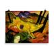 The Yellow Cow by Franz Marc Poster Print