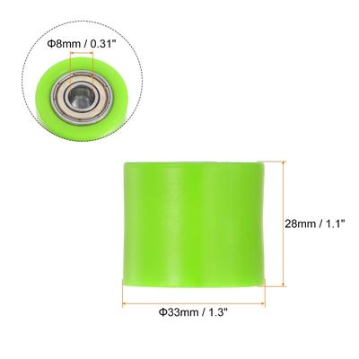 Chain Roller Pulley Tensioner Wheel for Bike Sliding Door