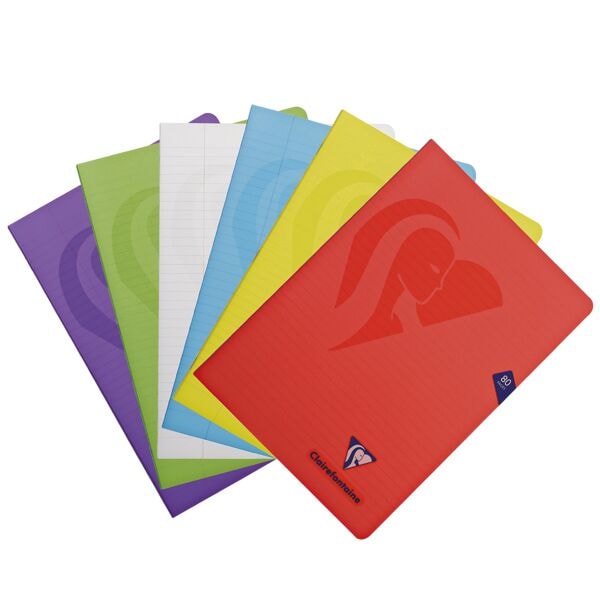 Clairefontaine Schulheft »Mimesys« liniert weiß Image