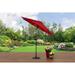 9ft Lime Green Round Outdoor Tilting Market Patio Umbrella