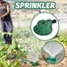 Garden Watering Sprinkler Lawn Sprinkler 360 Degree Rotating Lawn Sprinkler Large Area Coverage - Adjustable Weighted Gardening Watering System