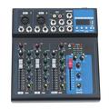 FETCOI Professional 4-Channel USB Mini Studio Audio Mixer Board BT Sound Mixing Console