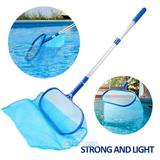 YouLoveIt Pool Cleaning Set Swimming Pool Cleaning Pool Pole Pool Skimmer Net and Floating Swimming Pool Thermometer Cleaning Kit Pool Accessories Tool