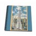 3dRose Chrysler Building New York City Aerial View - Memory Book 12 by 12-inch