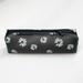 School Supplies Pencil Box Stationery Black Transparent Pen Storage Bag Daisy Pencil Case Pencil Bag BLACK