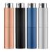 8ML Perfume Atomizer (4PCS) Cologne Sprayer Mini Empty Travel Spray Bottle for Men and Women (Black Silver Copper Blue)