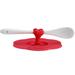 yuehao kitchen gadgets cap airtight leakproof cup cover heart lid mug coffee silicone seal suction kitchenÃ¯Â¼ÂŒdining & bar glass bottle red