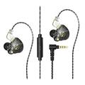 Bluethy Wired Headphone Dynamic Coil HiFi Waterproof Stereo Sound Luxury 3.5mm In-ear Wired Headset Phone Accessories