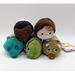 Disney Toys | Disney Parks Star Wars Tsum Tsum Plush Lot Set 5 With Tags | Color: Brown/Green | Size: Osbb