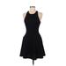 BP. Casual Dress - Mini: Black Solid Dresses - Women's Size X-Small