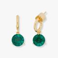 Kate Spade Jewelry | Kate Spade Brilliant Statements Trio Prong Huggies Earrings | Color: Gold | Size: Os