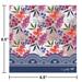 Creative Converting Dolly Parton Celebrate Floral Napkins, 48 Ct in Green/Indigo/Orange | Wayfair DTC366609NAP