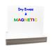 Flipside Products Reversible Magnetic Lap Board Whiteboard, 9" x 12" Melamine in Gray/White | 9 H x 12 W x 0.13 D in | Wayfair 11277