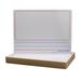 Flipside Products Reversible Lap Board Whiteboard, 9" x 12" Melamine in Gray/White | 9 H x 12 W x 0.13 D in | Wayfair 35259
