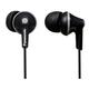 Panasonic RP-HJE125E-K headphones/headset Wired In-ear Music Black
