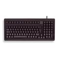 CHERRY G80-1800 Compact Corded Keyboard, Black, PS2/USB, (QWERTY - UK)