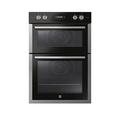 Hoover H-Oven 300 Ho9Dc3Ub308Bi 90Cm Built Under Double Oven - Black & Stainless Steel - Oven Only