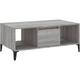 Vidaxl - Table basse Sonoma gris 90x50x36,5 cm Bois d'ingénierie