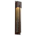 Hammerton Studio Square Glass 28 Inch Tall Outdoor Wall Light - ODB0055-29-SB-BG-L2