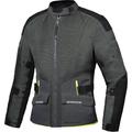 Ixon M-Njord Motorrad Textiljacke, schwarz-grün, Größe L