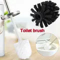 Tête de brosse de toilette de remplacement universel poils rigides robustes porte-brosse de salle