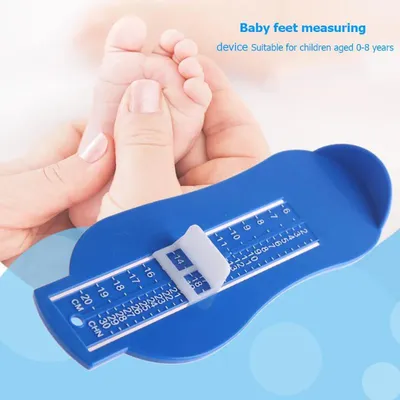 Jauge de mesure de la longueur des pieds règle de pied pour bébé calculatrice de chaussure pour