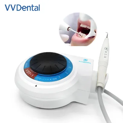 Détartreur dentaire électrique à ultrasons avec pièce à main et 5 embouts nettoyeur de calculs