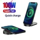 Chargeur sans fil rapide support pliable chargeur pour Samsung iPhone appareil iPhone 14 11 13