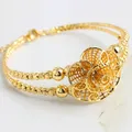 Bracelets à fleurs rondes pour femmes bijoux fantaisie bracelets pour fête cadeau de mariage