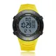 OHSEN – montre-bracelet électronique Led pour hommes en Silicone jaune pour plongée 5atm horloge