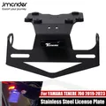 Support de plaque d'immatriculation arrière de moto en acier inoxydable, éliminateur de garde-boue arrière bien rangé pour Yamaha Tenere 700 2019 2020 – 2023