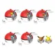 Figurines de combat Pokemon toupie Pikachu Pokeball salamèche carapuce 5 Styles jeu