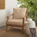 Humble + Haute Outdura Laurel Sorbet Indoor/Outdoor Corded Deep Seating Pillow and Cushion Chair Set