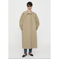 T0teme – manteau Long pour femme Trench en coton Polyamide Version longue col rabattu
