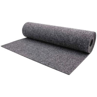 Nadelvliesteppich "TURBO, Made in Belgium", grau, B:200cm H:5mm L:2050cm, Nadelfilz, PRIMAFLOR-IDEEN IN TEXTIL, Teppiche, robust und strapazierfähig, fußbodenheizungsgeeignet, Kurzflor Teppich Image