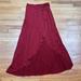 American Eagle Outfitters Skirts | American Eagle Red Maxi Skirt | Color: Red | Size: S