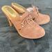 Michael Kors Shoes | Michael Kors Sycamore Suede Clogs Size 9m Never Worn | Color: Brown/Tan | Size: 9