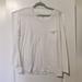 J. Crew Tops | J Crew Long Sleeve T-Shirt With Pocket | Color: White | Size: Xl