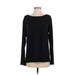 Ann Taylor LOFT Outlet Sweatshirt: Black Tops - Women's Size Small